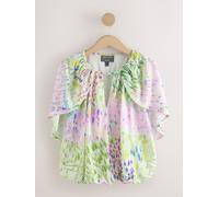 next National Trust X Next Short Sleeve Cape Top Rose FR 38 (EU 36)
