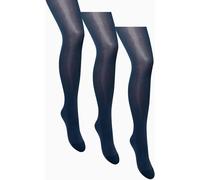 Next Navy Blue 3 Pack 40 Denier Opaque Tights