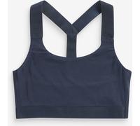 Next Navy Blue Active Sports Low Impact Ultimate Comfort Crop Top