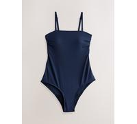Next Navy Blue Period Bandeau Tummy Control Swimsuit
