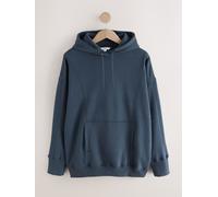 Next Navy Blue Relaxed Fit Longline Hoodie