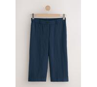Next Navy Blue Smart Knee Length Shorts Navy Blue EU 40 Regular (UK 12 R)