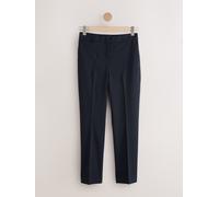 Next Navy Blue Tailored Slim Trousers