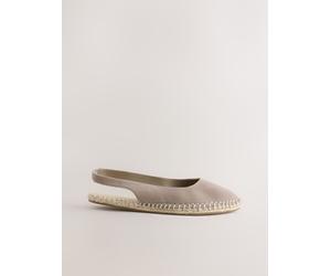 Next Neutral Forever Comfort Point Toe Slingback Espadrilles Neutral EU 36 (UK 3.5)