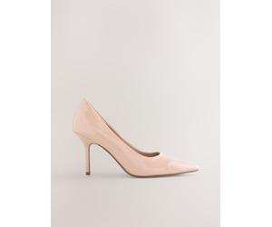 Next Nude Extra Wide Fit Forever Comfort Point Toe Court Heels Nude EU 41 XW (UK 7)