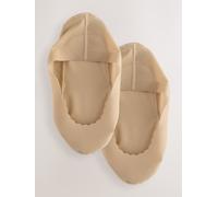 Next Nude Scallop Edge Sheer Invisible Socks 2 Pack