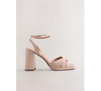 Next Nude Standard/Wide Fit Forever Comfort Platform Sandals
