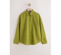 next Oversized Poplin Boyfriend Shirt vert FR 38 (EU 36)