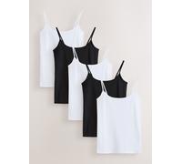 Next Pack de gilets à fines bretelles 5 Noir XXL (FR 50-52)