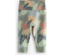 Next Palm Print Active Power Capri Leggings