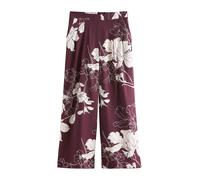 Next Pantalon à pince crème / bourgogne, Taille 38