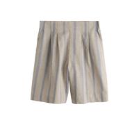 Next Pantalon à pince 'N. Premium' beige chiné / bleu roi / noir, Taille 42