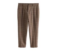 Next Pantalon à plis beige / bleu marine / marron / bordeaux, Taille 44