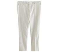 Next Pantalon à plis écru, Taille 46