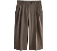 Next Pantalon à plis marron / noisette, Taille 38