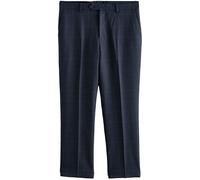 Next Pantalon à plis 'Prince Of Wales' bleu marine, Taille 54
