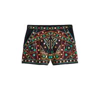 Next Pantalon aqua / vert / rouge / noir, Taille 36