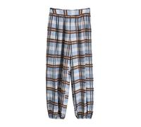 Next Pantalon bleu denim / marron / noir / blanc, Taille 44