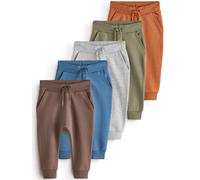 Next Pantalon bleu roi / umbra / gris chiné / vert / orange, Taille 122