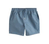 NEXT Homme Short en Coton Stretch avec Taille élastique Bleu XL