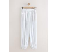 next Pantalon bouffant en lin pâle FR 50 Long (EU 48 L)