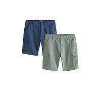 Next Pantalon cargo gentiane / jade, Taille 31-32