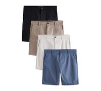 Next Pantalon chino saphir / brocart / noir / blanc naturel, Taille 60