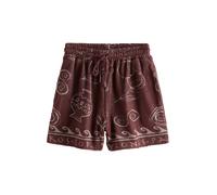 Next Pantalon chocolat / blanc cassé, Taille 52-54