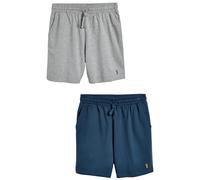 Next Pantalon de pyjama marine / gris chiné, Taille XL