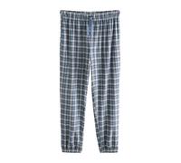 Next Pantalon de pyjama 'Motion Flex' bleu-gris / gris clair / noir, Taille XL