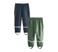 Next Pantalon fonctionnel bleu marine / jade / argent, Taille 80