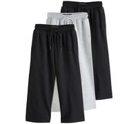 Next Pantalon gris clair / noir, Taille 122