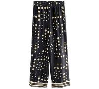Next Pantalon kaki / noir / blanc, Taille 32