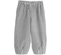 Next Pantalon noir / blanc, Taille 168