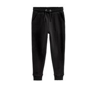 NEXT Fille Pantalon de Jogging Regular en Jersey Doux Noir 8 Ans