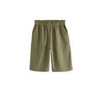 Next Khaki Green Cotton Bermuda Shorts Khaki Green EU 50 (UK 22)