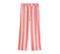 Next Pantalon orange chiné / rose, Taille 46