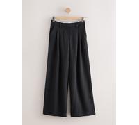next Pantalon Palazzo froissé Noir FR 42 Long (EU 40 L)