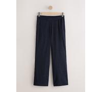 next Pantalon texturé coupe large bleu FR 48 Regular (EU 46 R)
