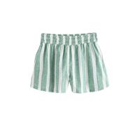 Next Green/White Summer Shorts With Linen Green/White EU 46 (UK 18)