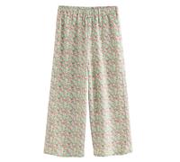 Next Pantalon vert clair / rose clair / rose foncé / blanc, Taille 122