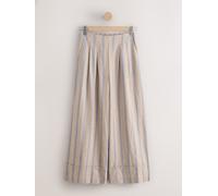 next Pantalons Ample en Lin Blend N. Premium crème FR 46 Long (EU 44 L)