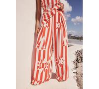 next Pantalons Ample plissé sur le devant rouge FR 54 (EU 52)