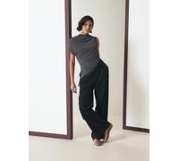 next Pantalons amples à triple plis habillé Noir FR 36 Petite (EU 34 P)