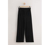 next Pantalons Amples en velours avec dos élastique Noir FR 42 Long (EU 40 L)