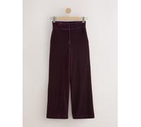 next Pantalons Amples en velours avec dos élastique rouge FR 38 Regular (EU 36)