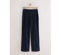 Next Pantalons Amples en velours côtelé lissant bleu FR 50 Regular (EU 48 R)