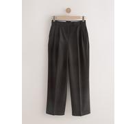 Next Pantalons Coupe droite à double pli à Carreaux Brun FR 36 Regular (EU 34 R)