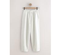 next Pantalons N. Premium en Lin Coupe ballon pâle FR 38 Short (EU 36 S)