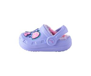 Next Pantoufle azur / violet / rose / blanc, Taille 26,5
